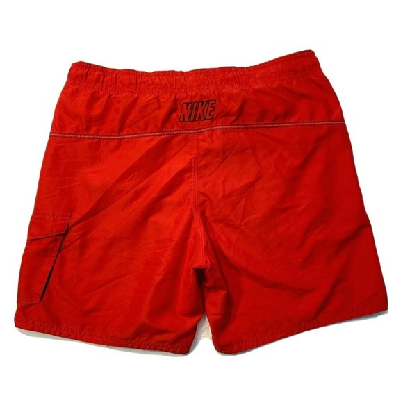 Nike Swoosh Spell Out  Swim Trunks Board Shorts - Picture 6 of 12